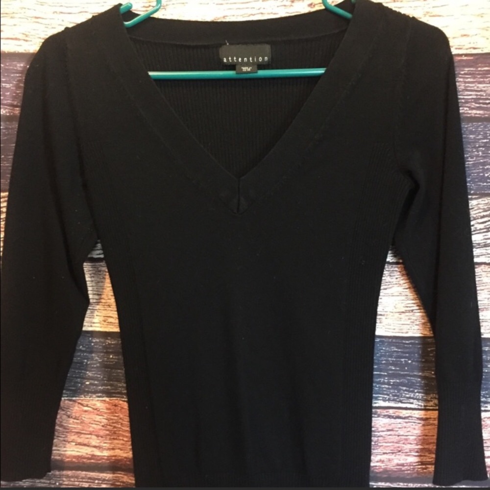 Attention Quarter Sleeve Sweater